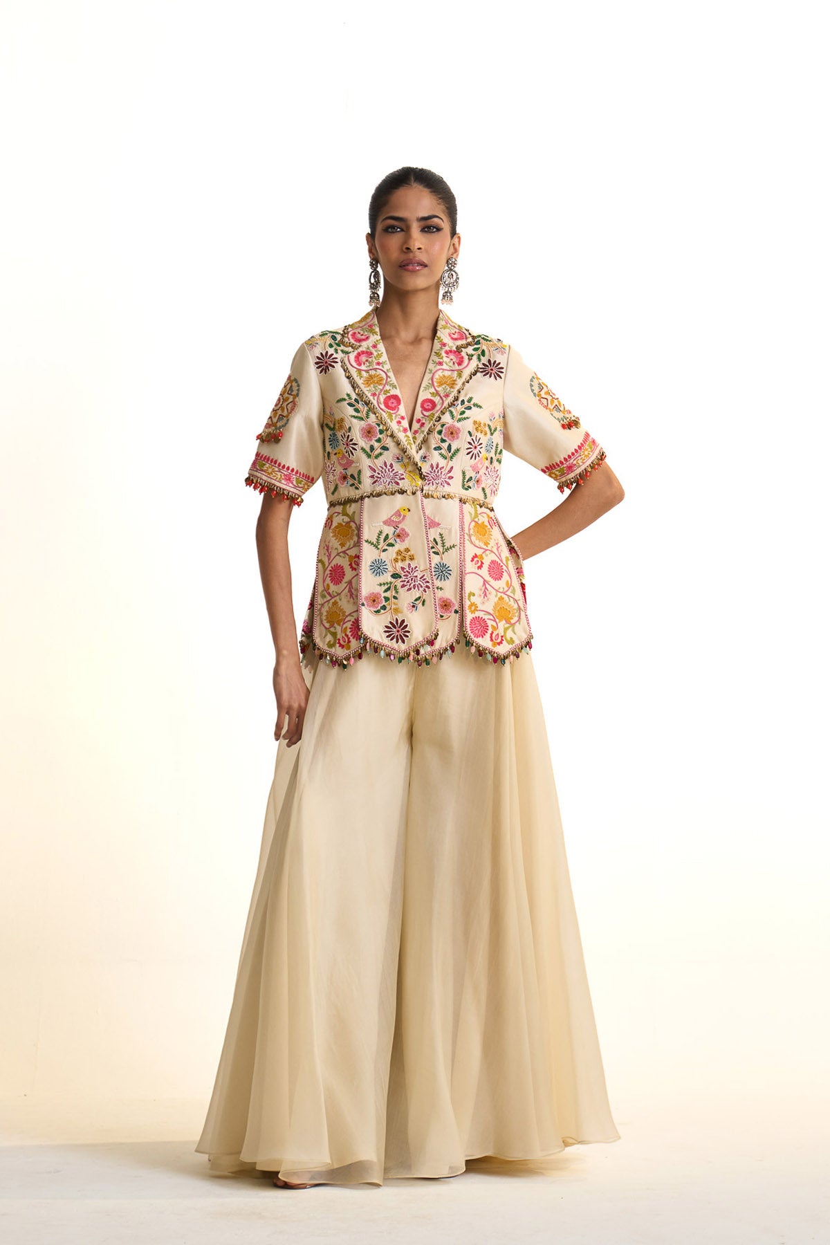 Noor-e-kashmir Peplum set