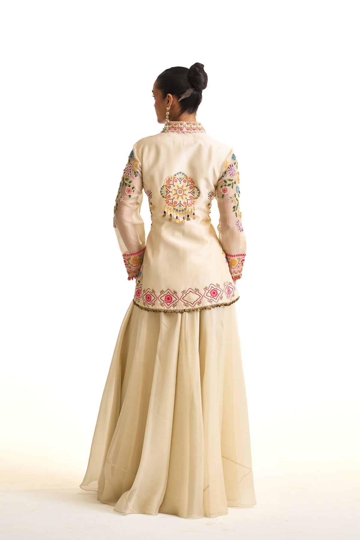 Noor-e-kashmir Heavy jacket set