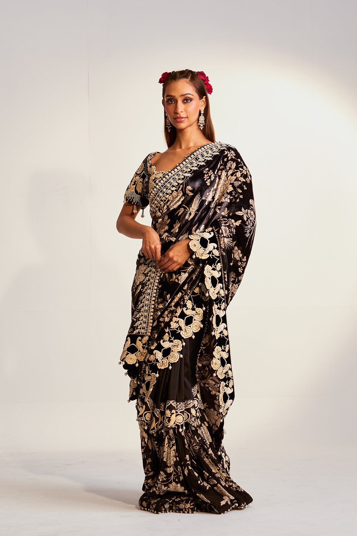 Sharara saree