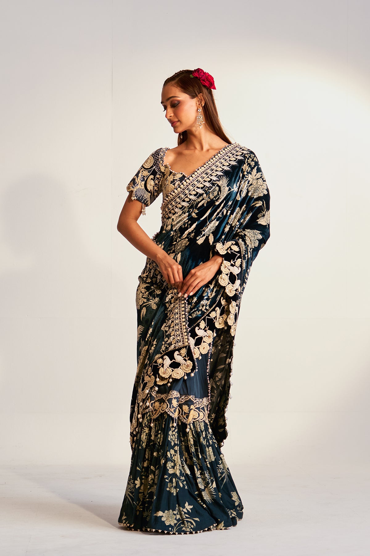 Sharara saree