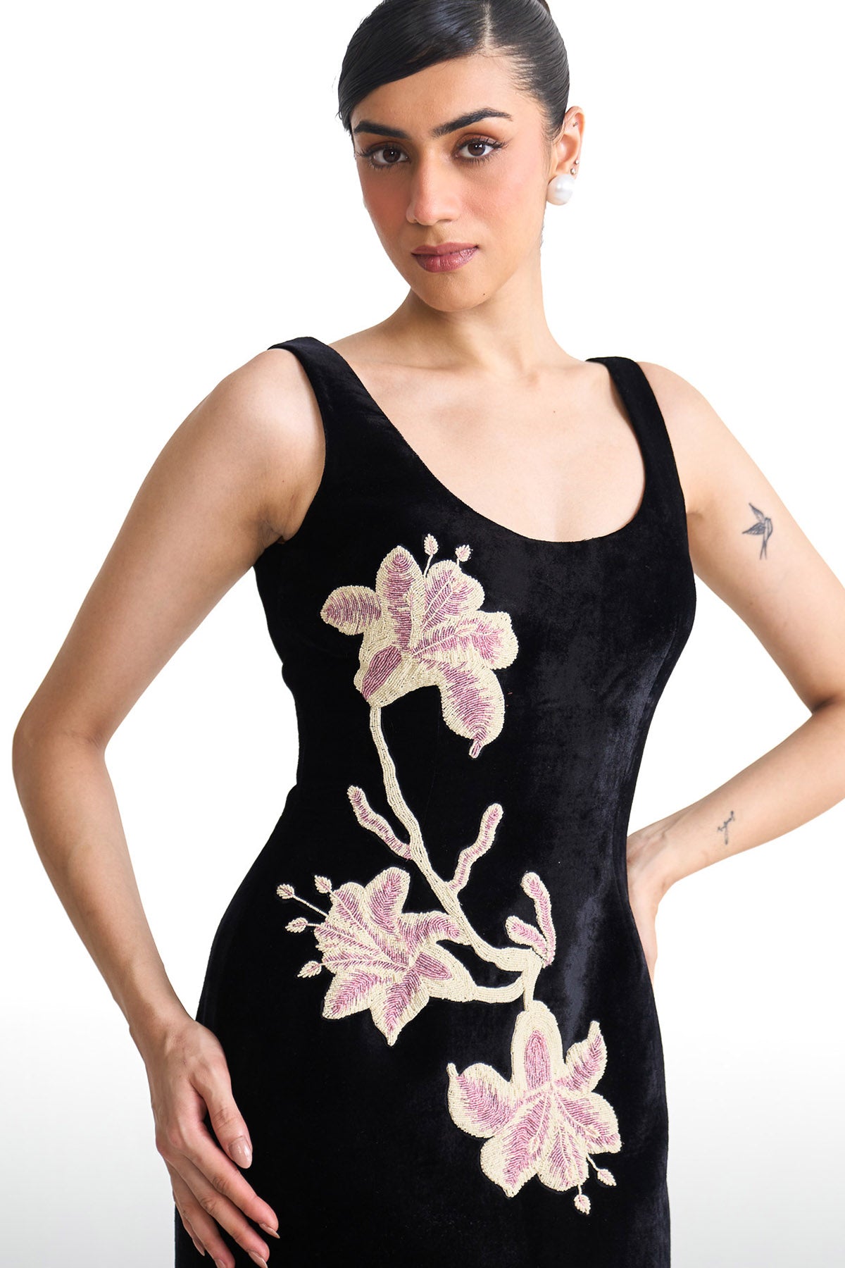 Pearl lily Bodycon dress