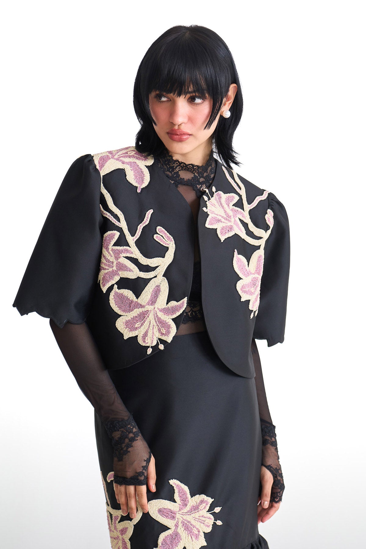 Pearl lily Bolero jacket