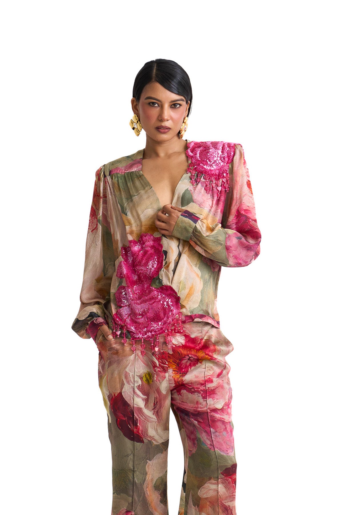 Petal story overlap top set