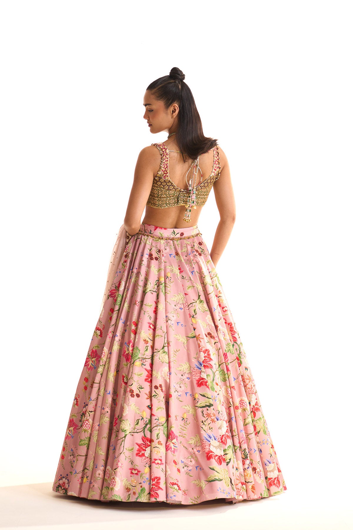 Garden story lehenga set