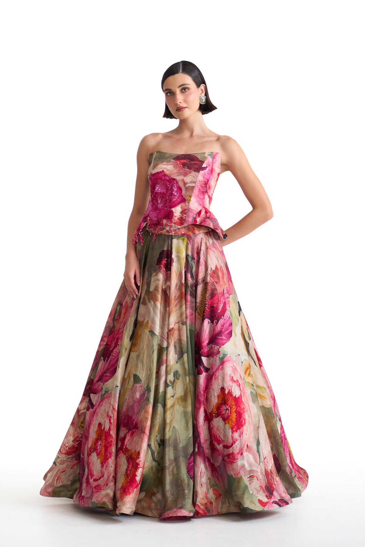 Petal story Corset to & skirt set