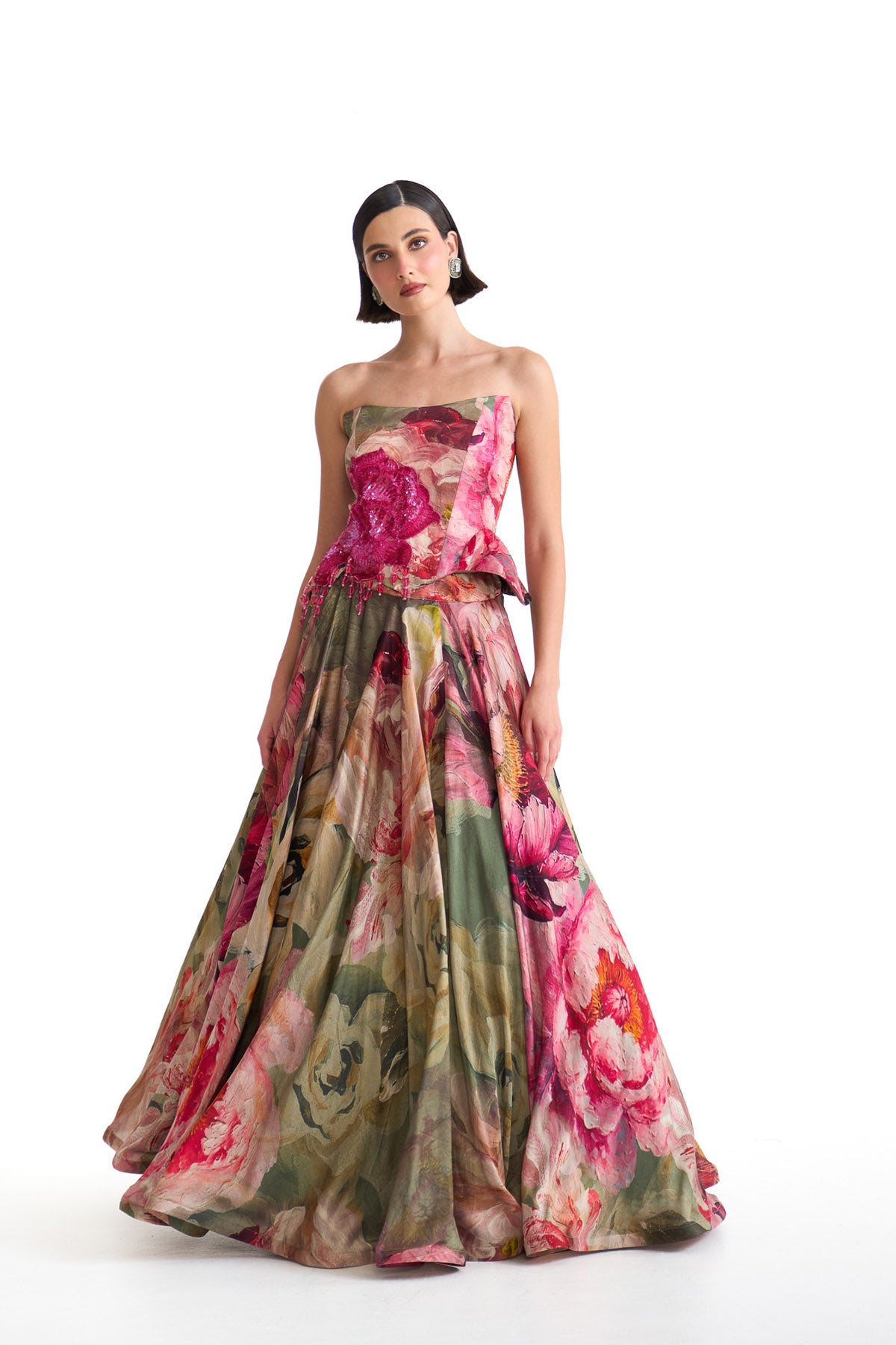 Petal story Corset to & skirt set