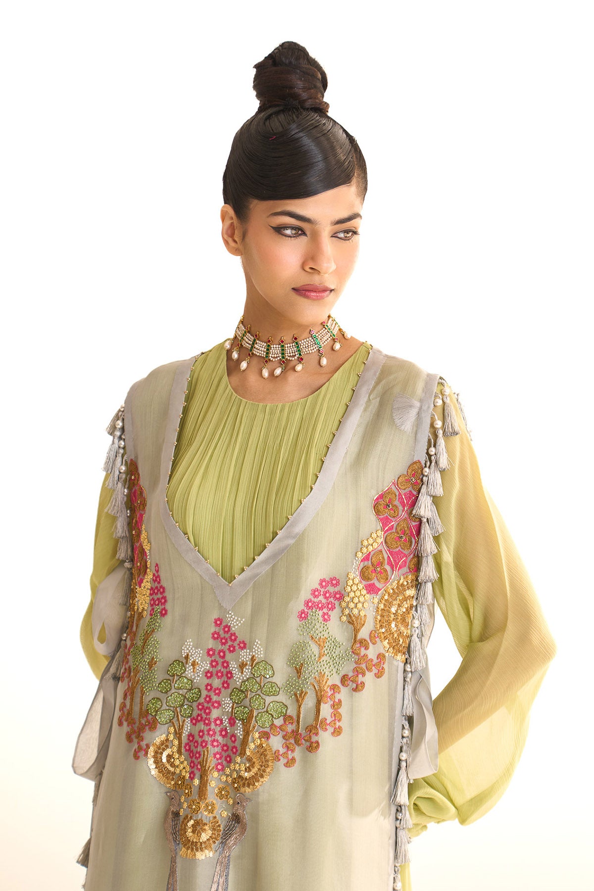 Garden story knot dress