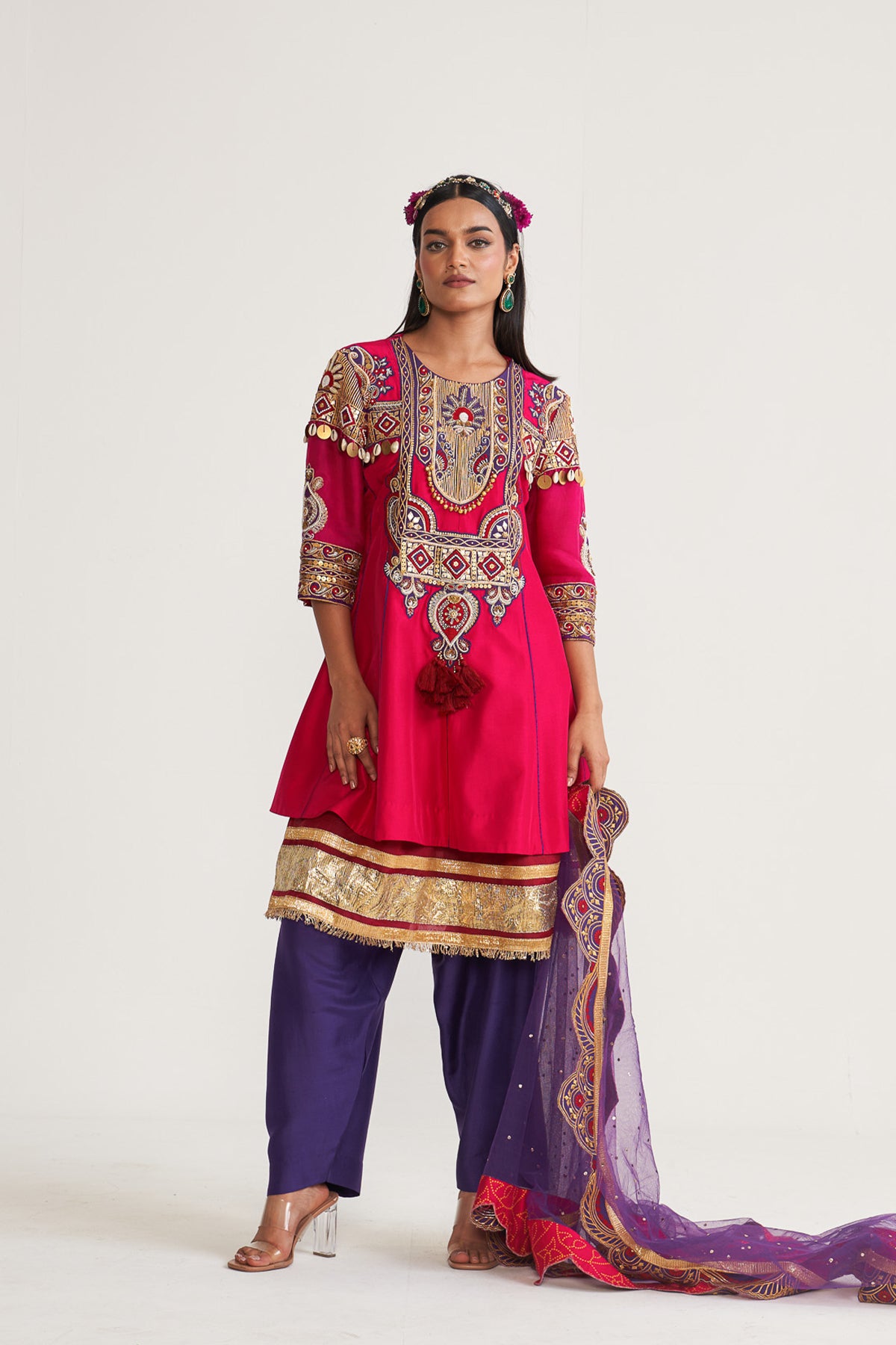 Double layer suit set