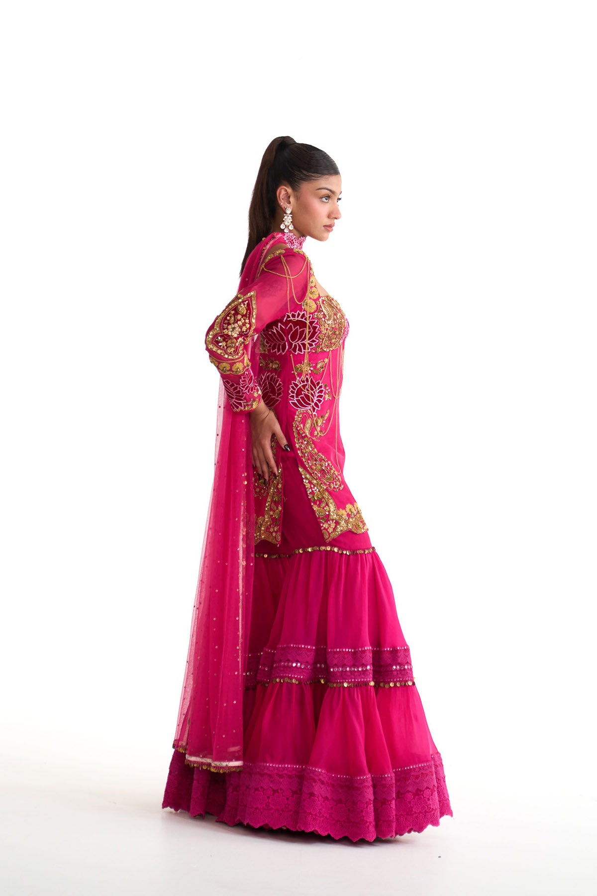 Rani lotus straight suit set