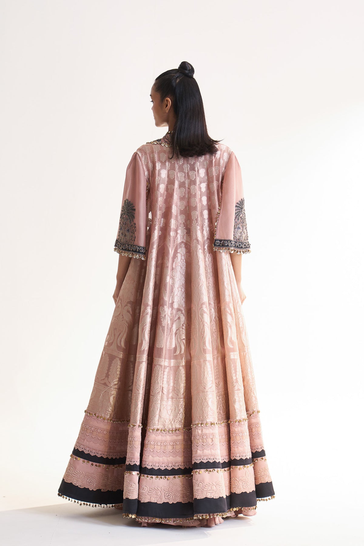 Banarsi long jacket set