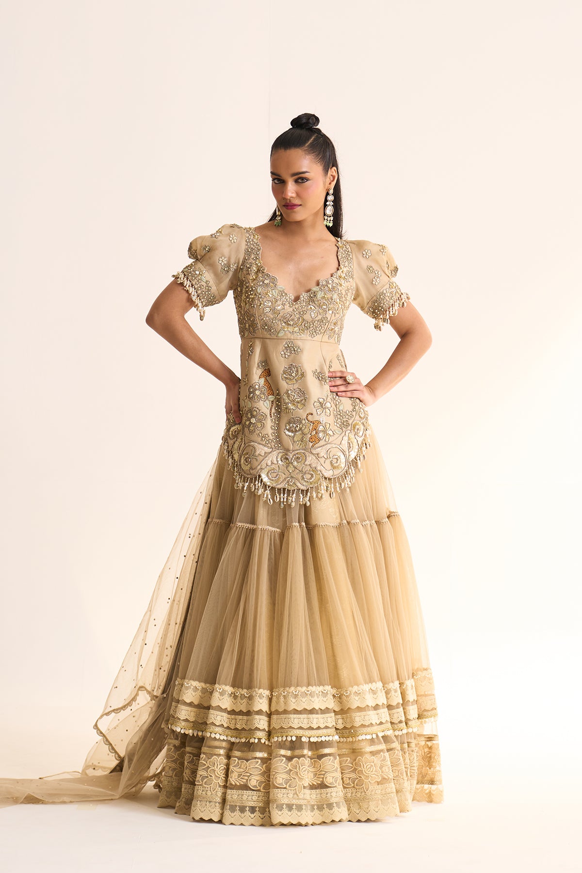 Safari Romance Vanika suit & lehenga set