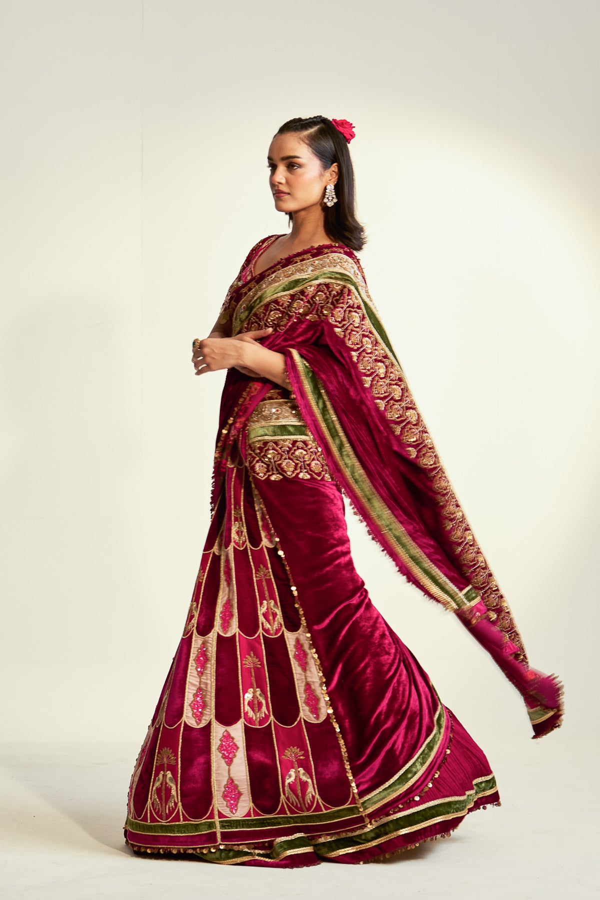 Lehenga saree set