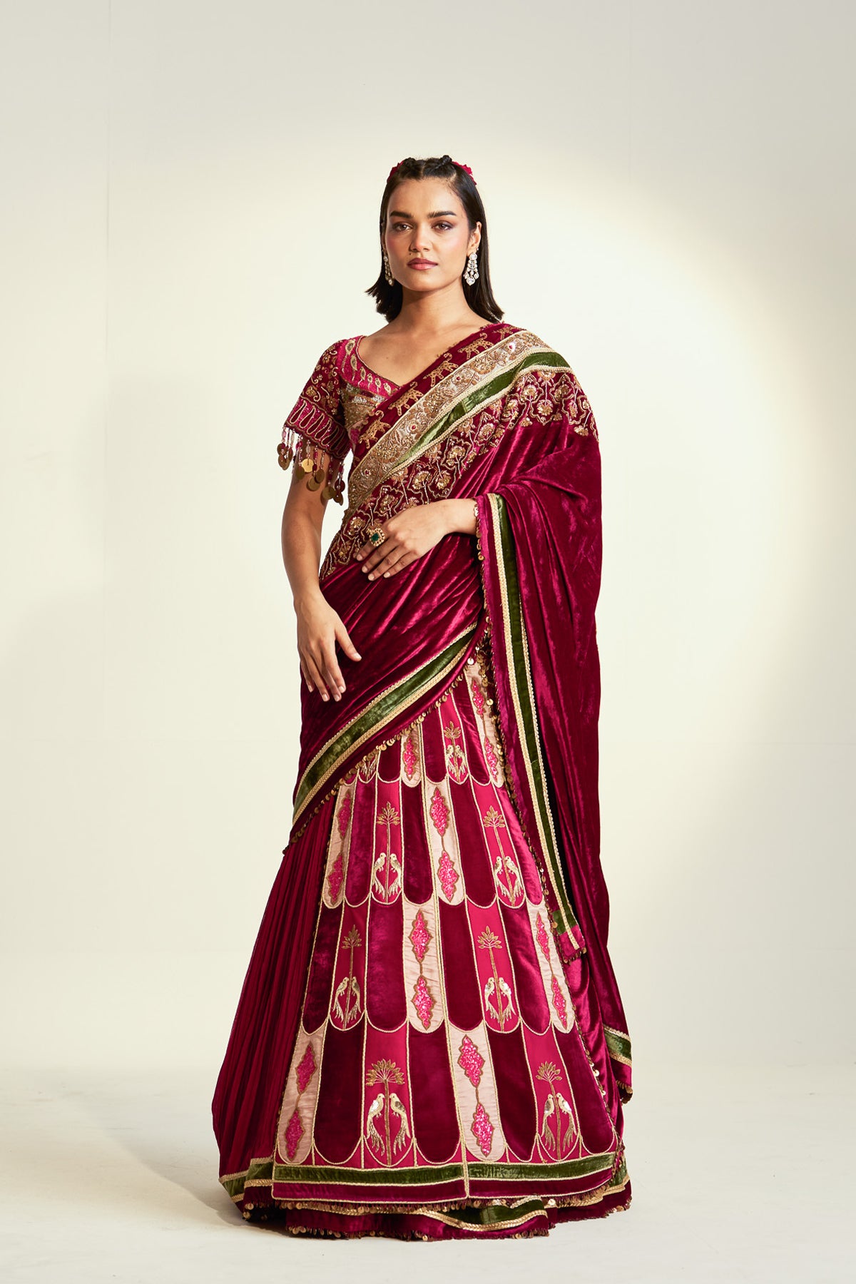 Lehenga saree set