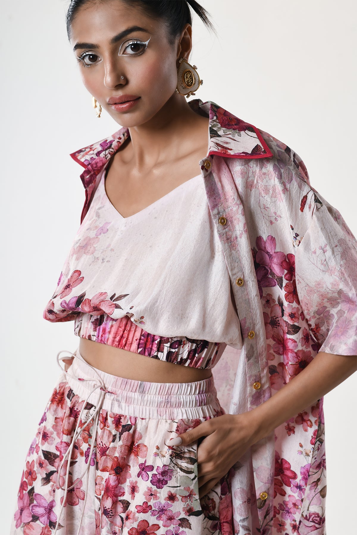 Co - Ord Set With Shorts