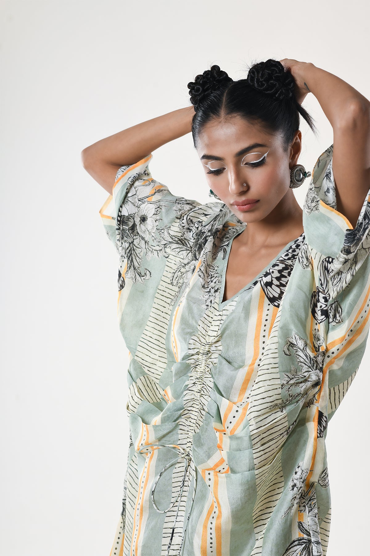 String Kaftan Dress
