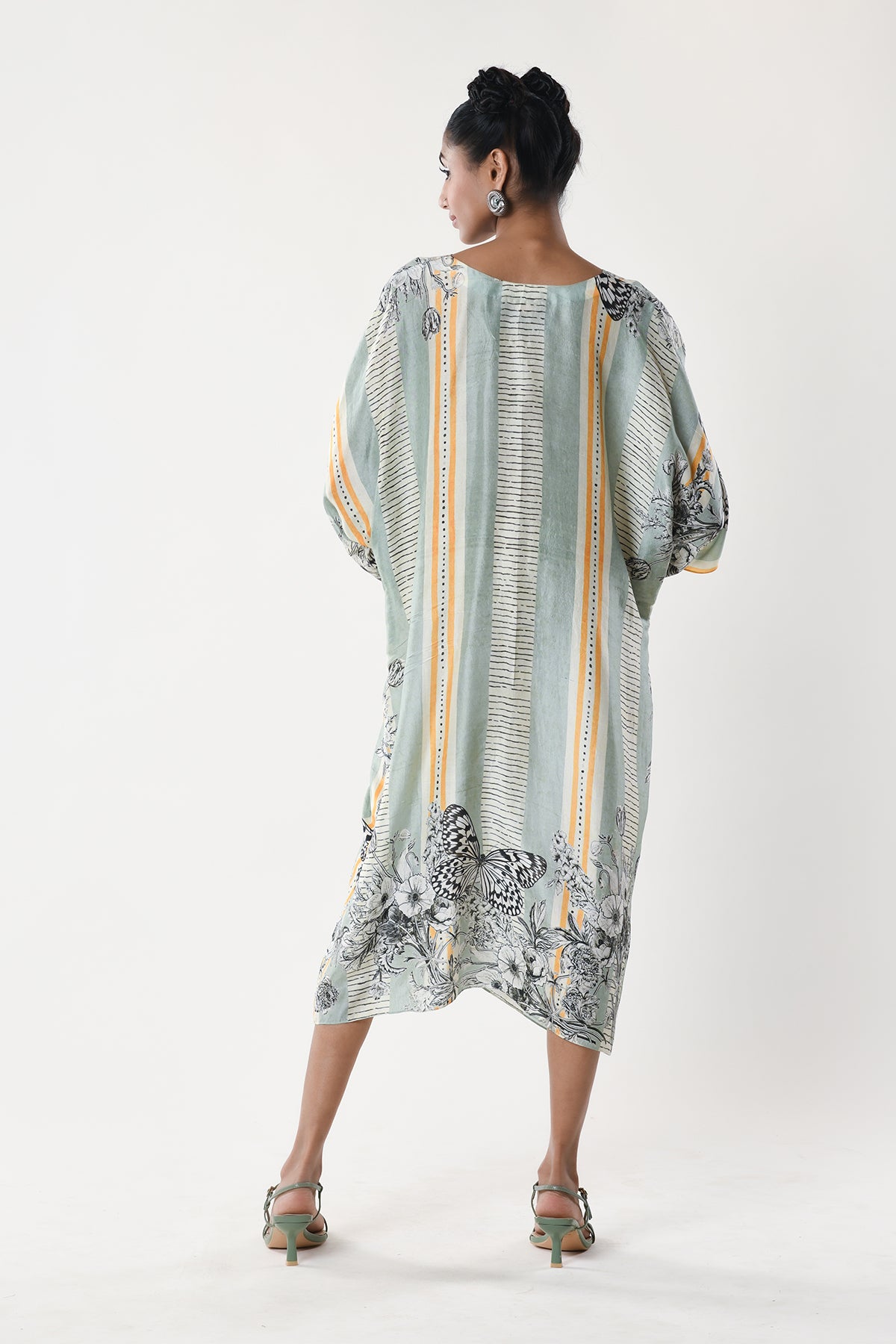 String Kaftan Dress