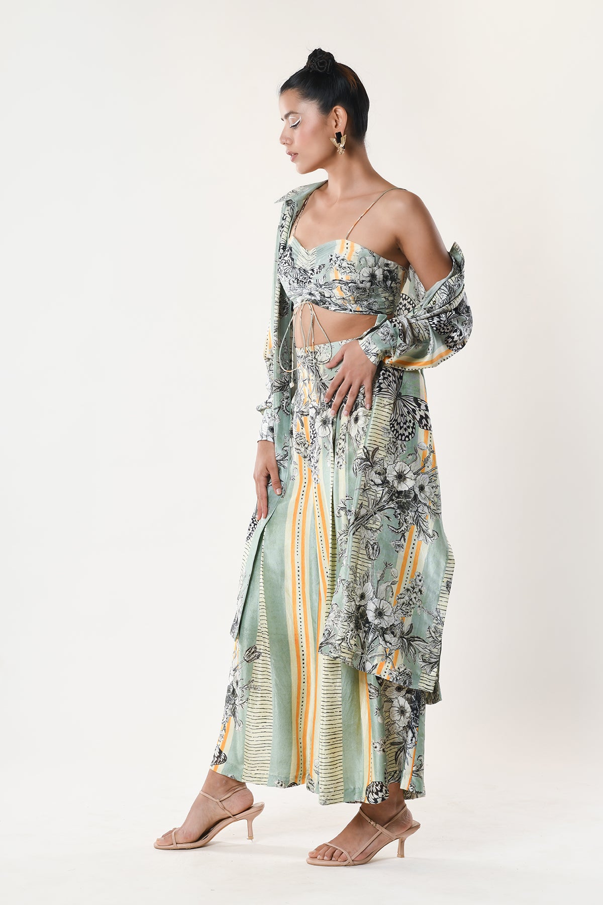 Pleated Pants