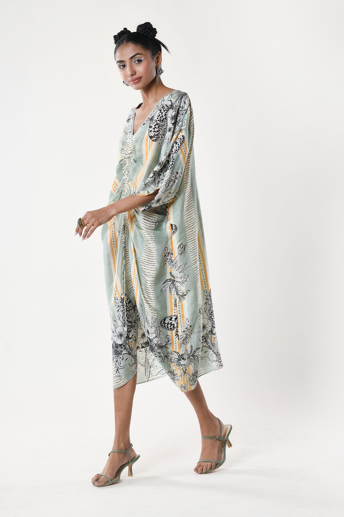 String Kaftan Dress
