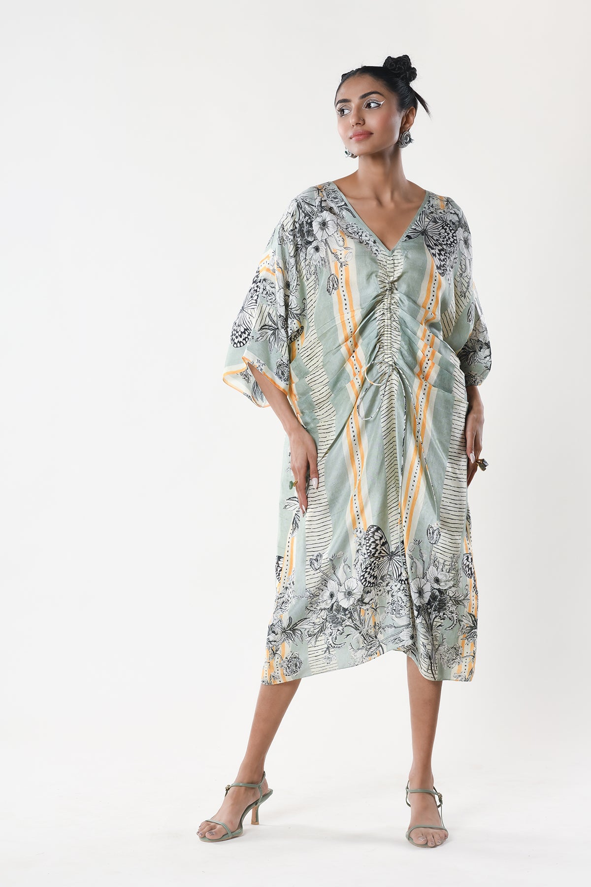 String Kaftan Dress