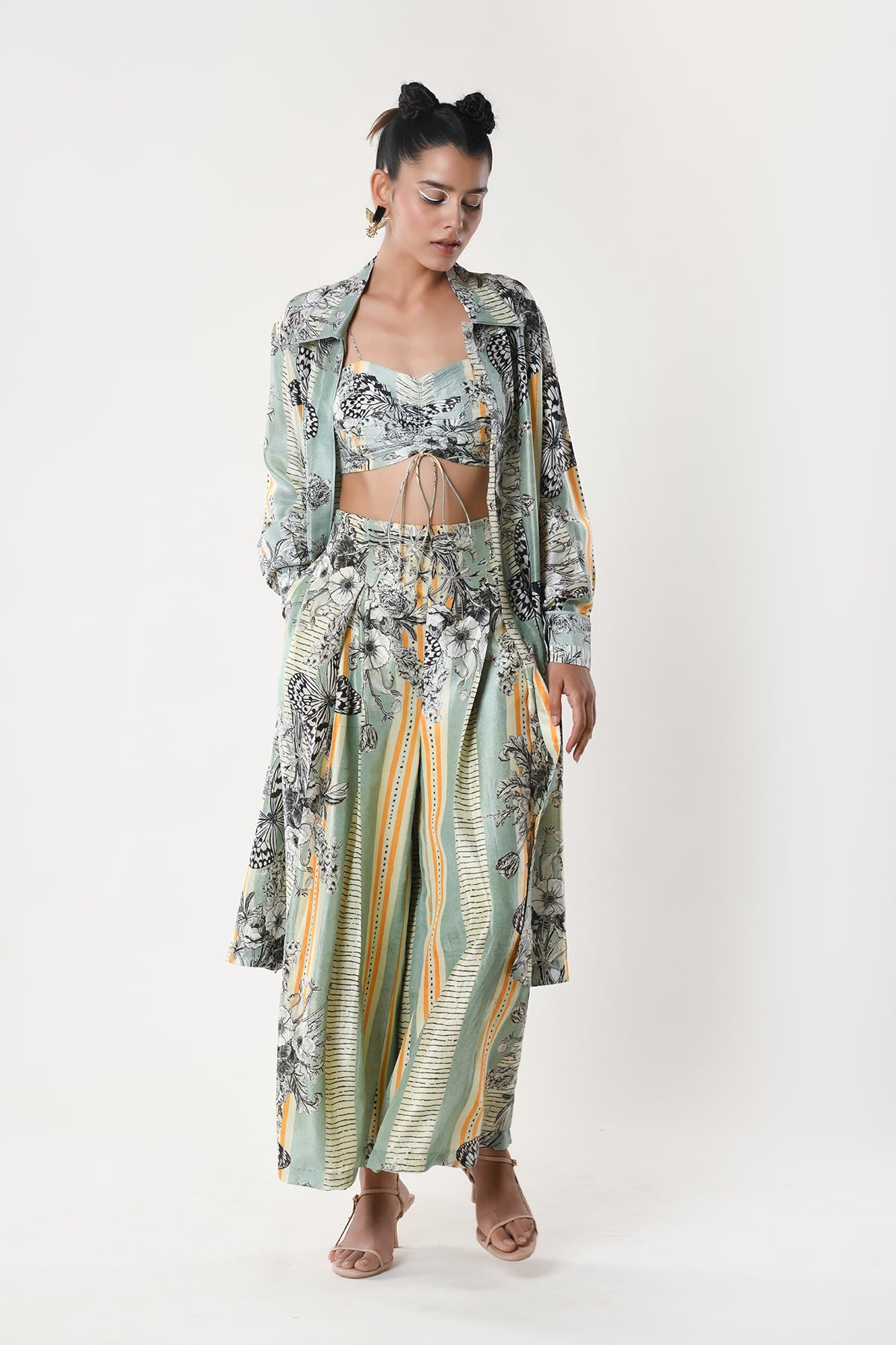 Pleated Pants