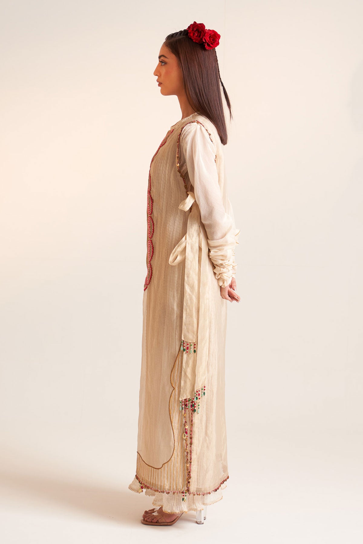 Long knot dress