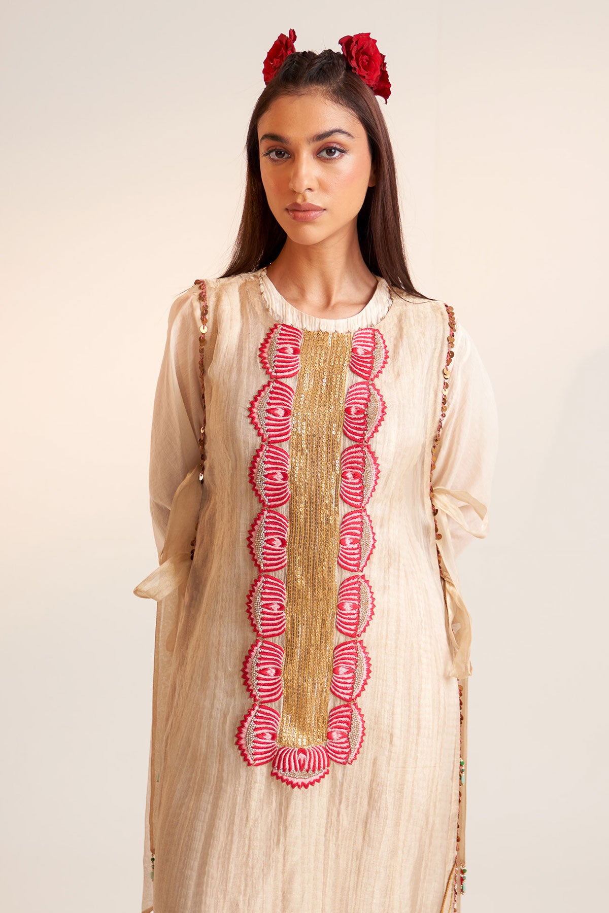 Long knot dress