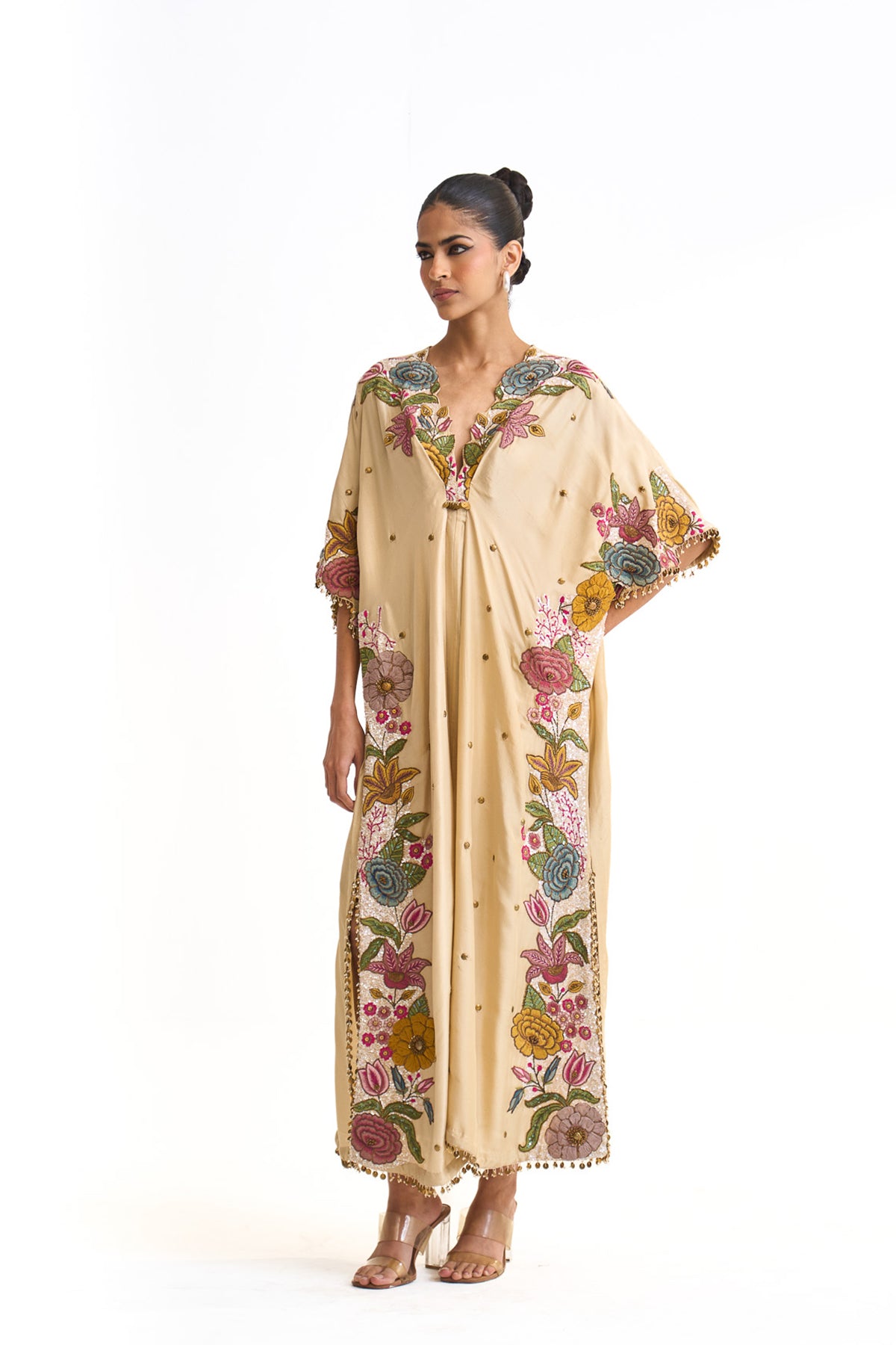 Vintage garden drape kaftan