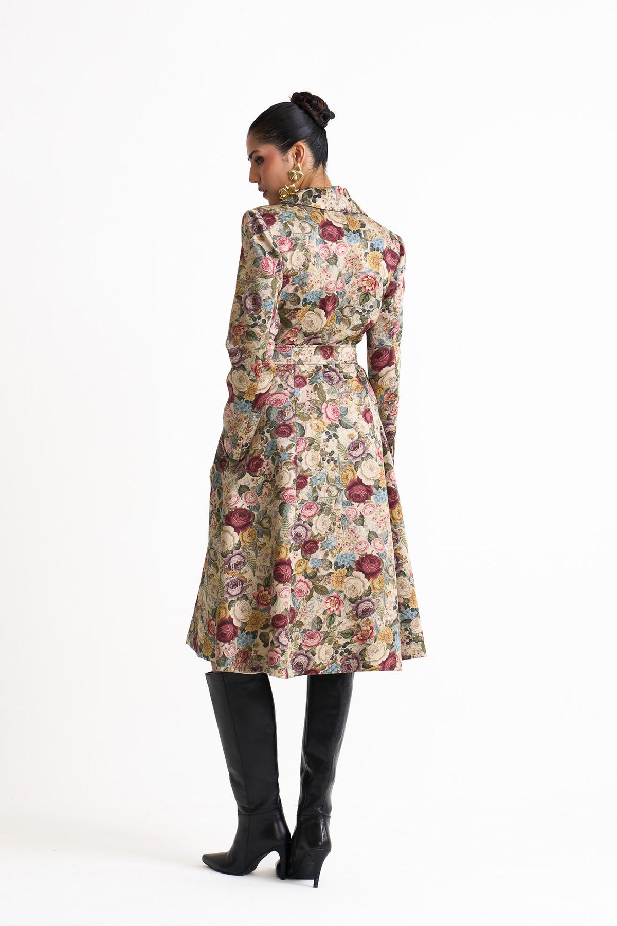 Vintage romance trench coat