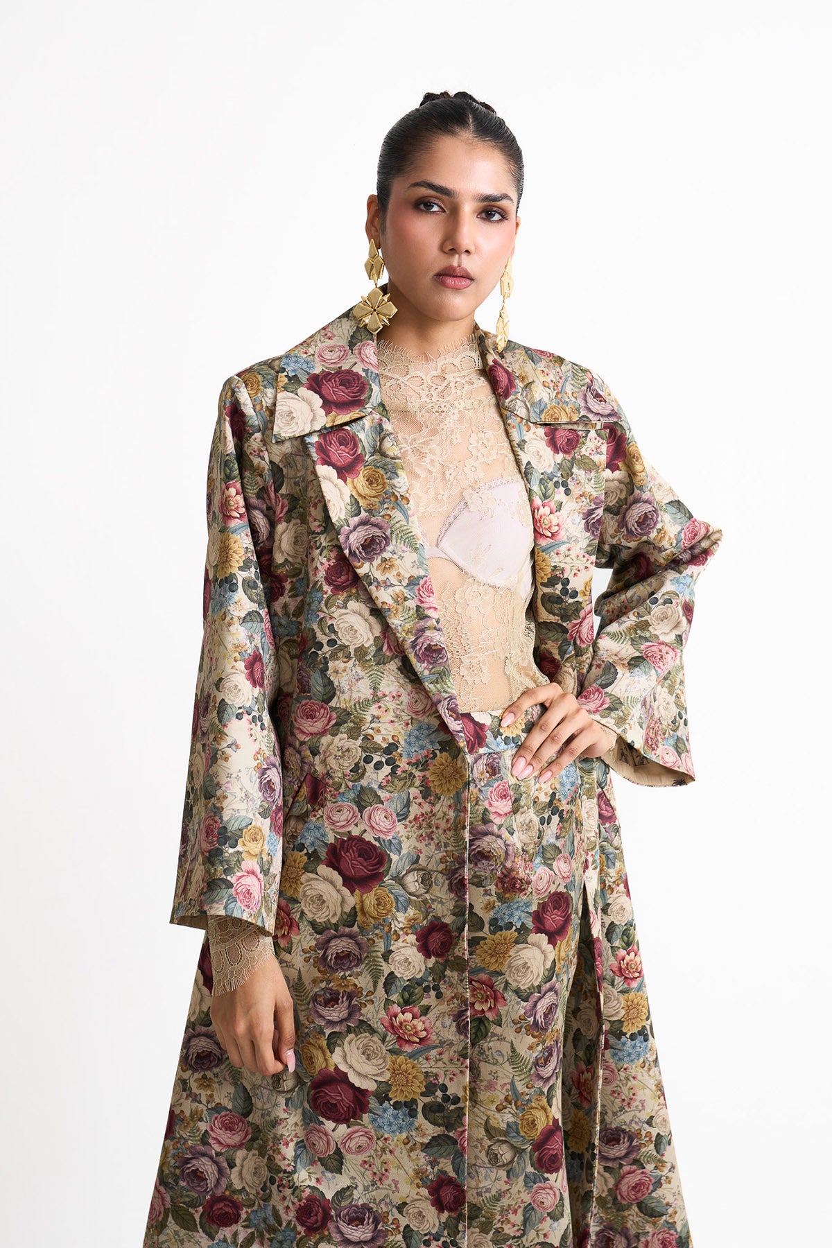 Vintage romance overcoat