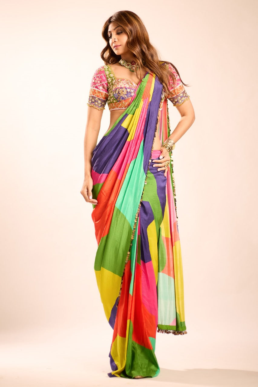 Shilpa shetty in Saree