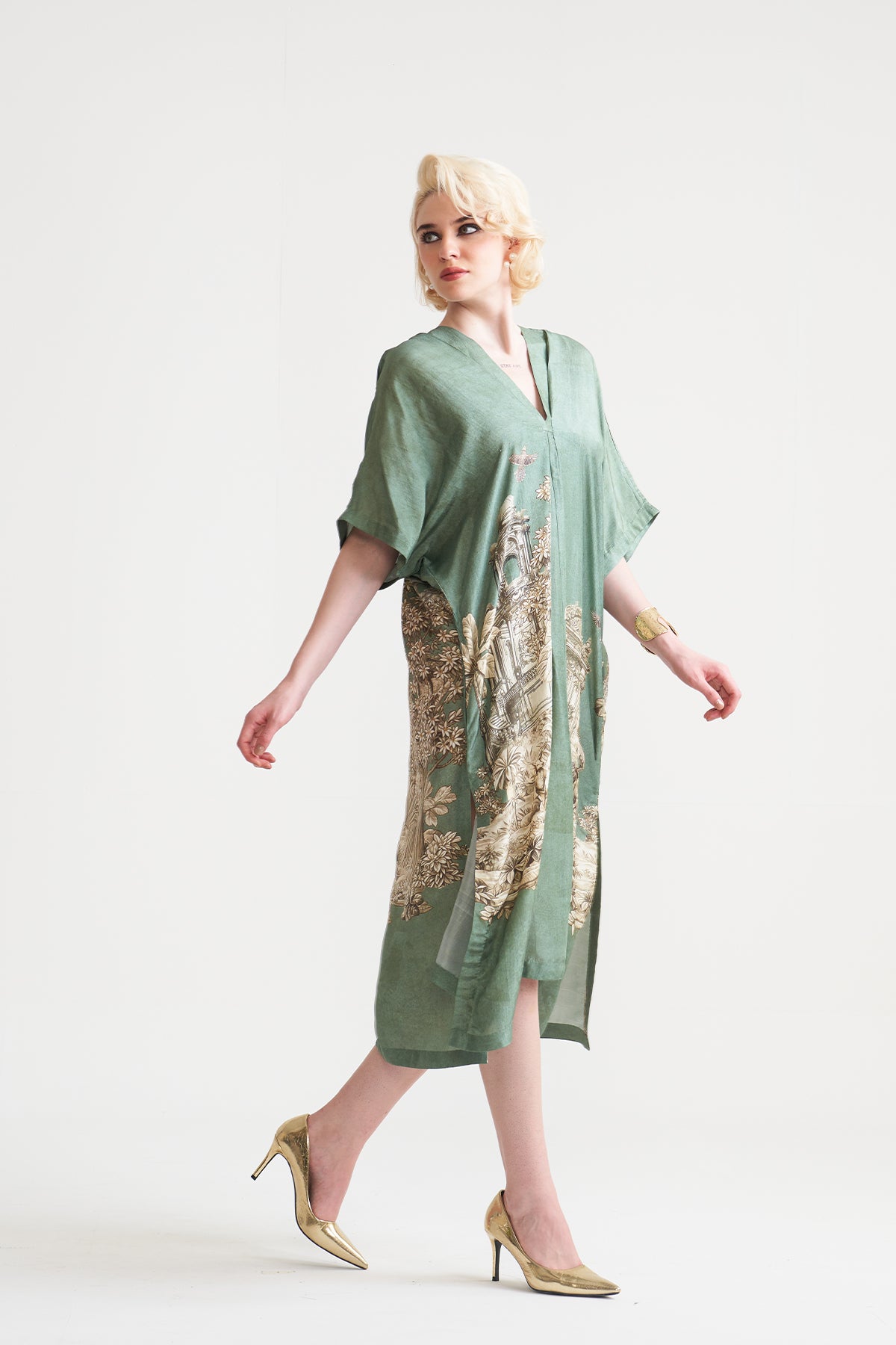 Drape kaftan