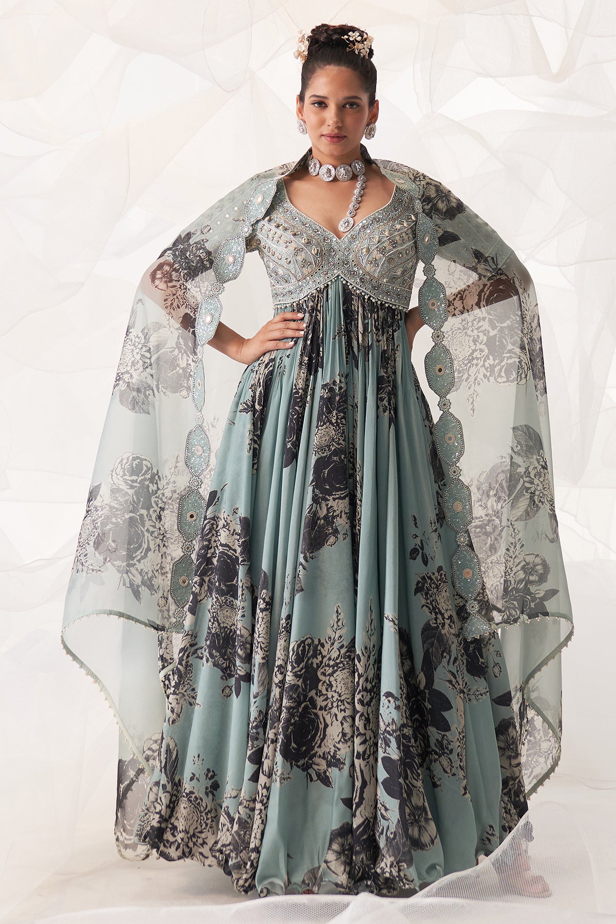 demi couture shop by collection monochrome floral