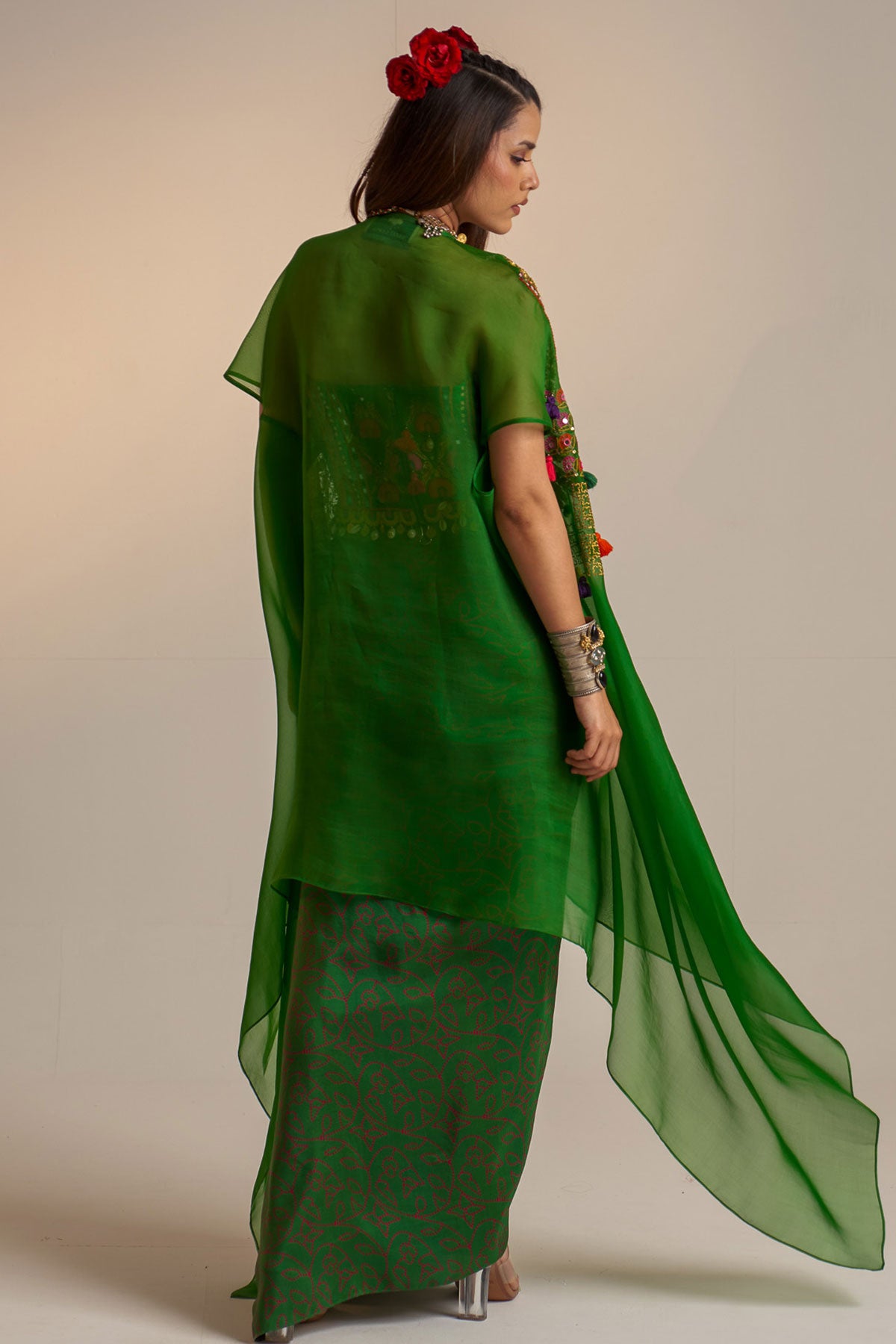 Corset and cape set