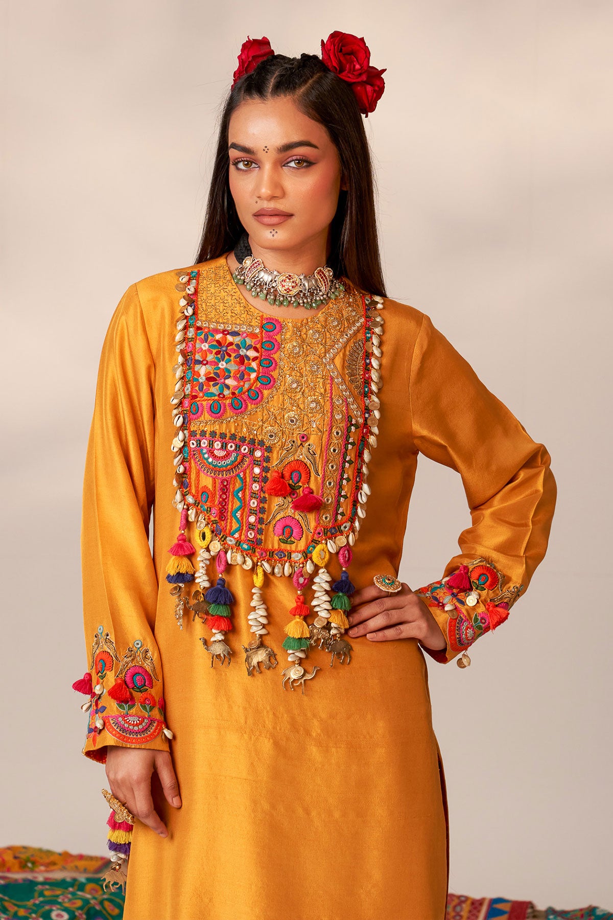 High low kurta set