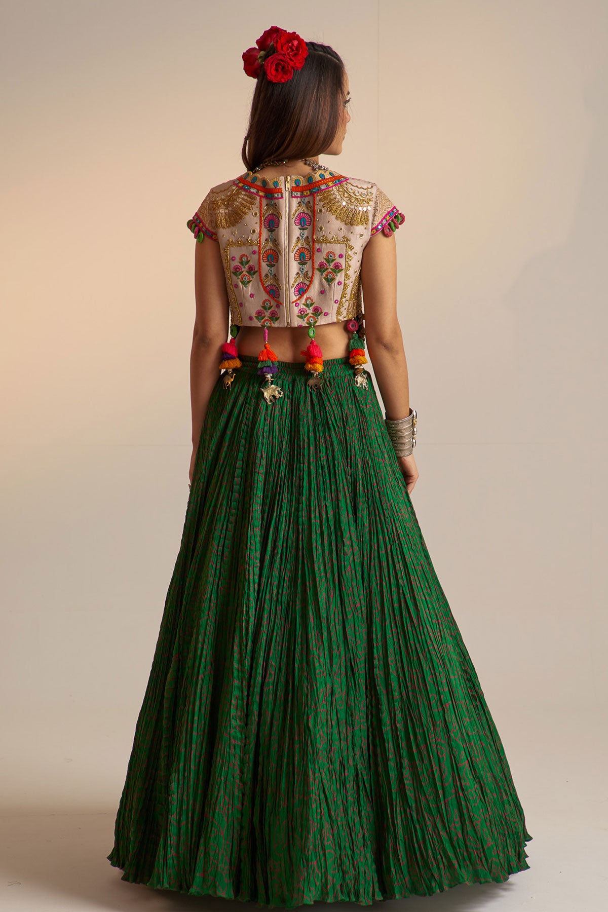 Crop top lehenga