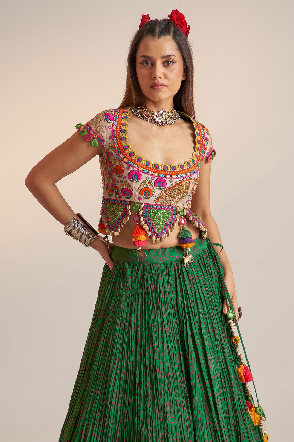 Crop top lehenga