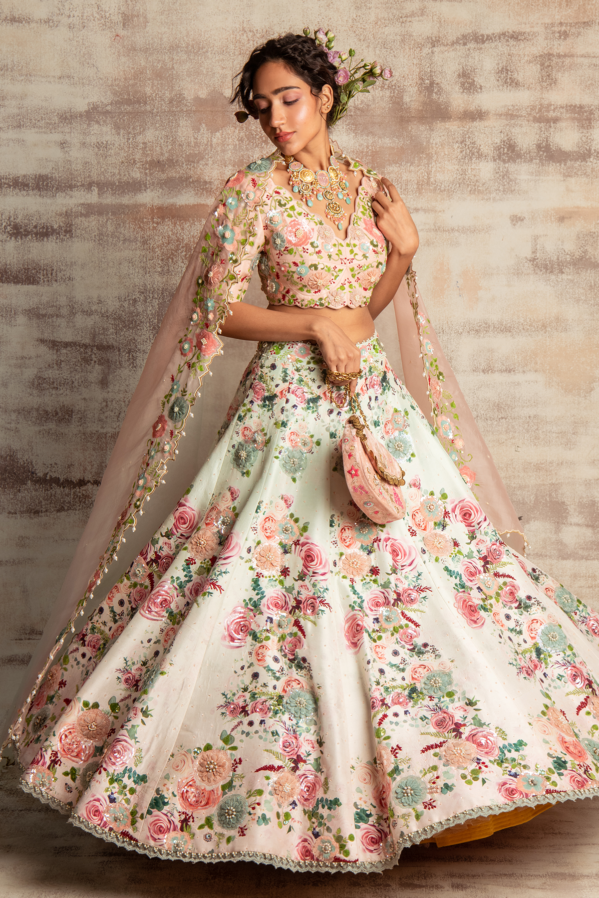 Floral Lehenga