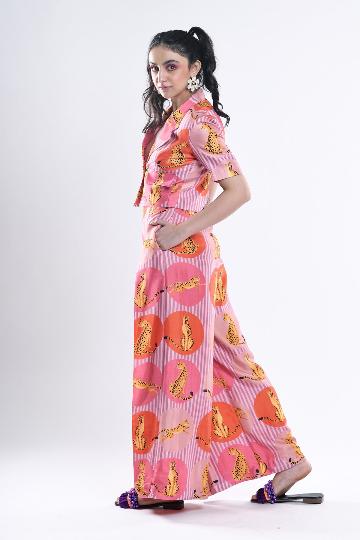 Pleated Pant