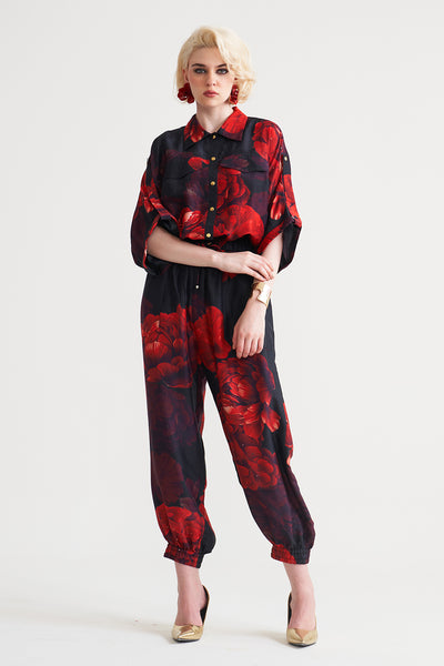 Dark rose Joggers