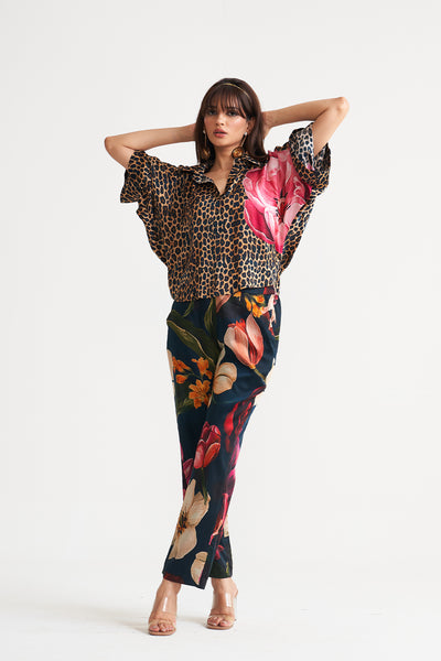 Wild rosette Narrow pant