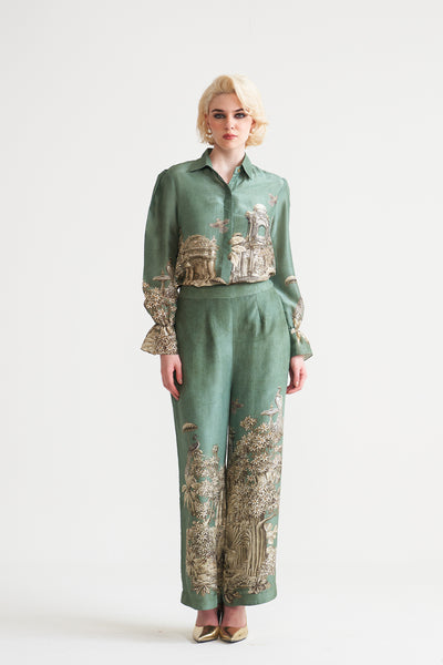 Tusk & temple Puff sleeve shirt
