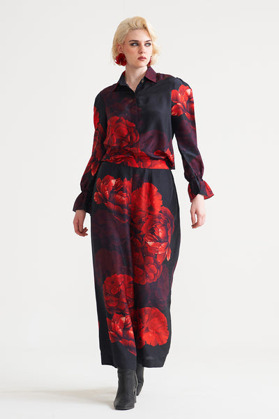 Dark rose Palazzo