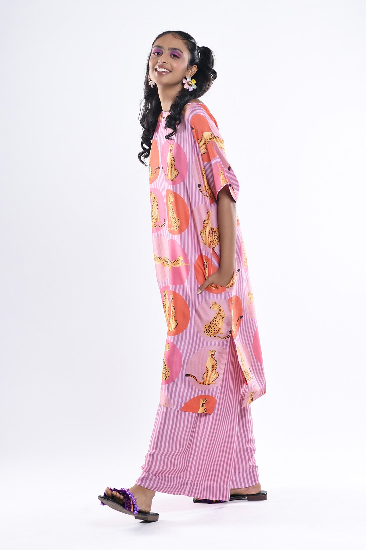 Kurta Kaftan And Palazzo