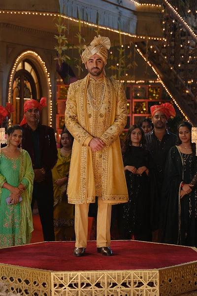 Ayushmann Khurrana in Rajwada sherwani