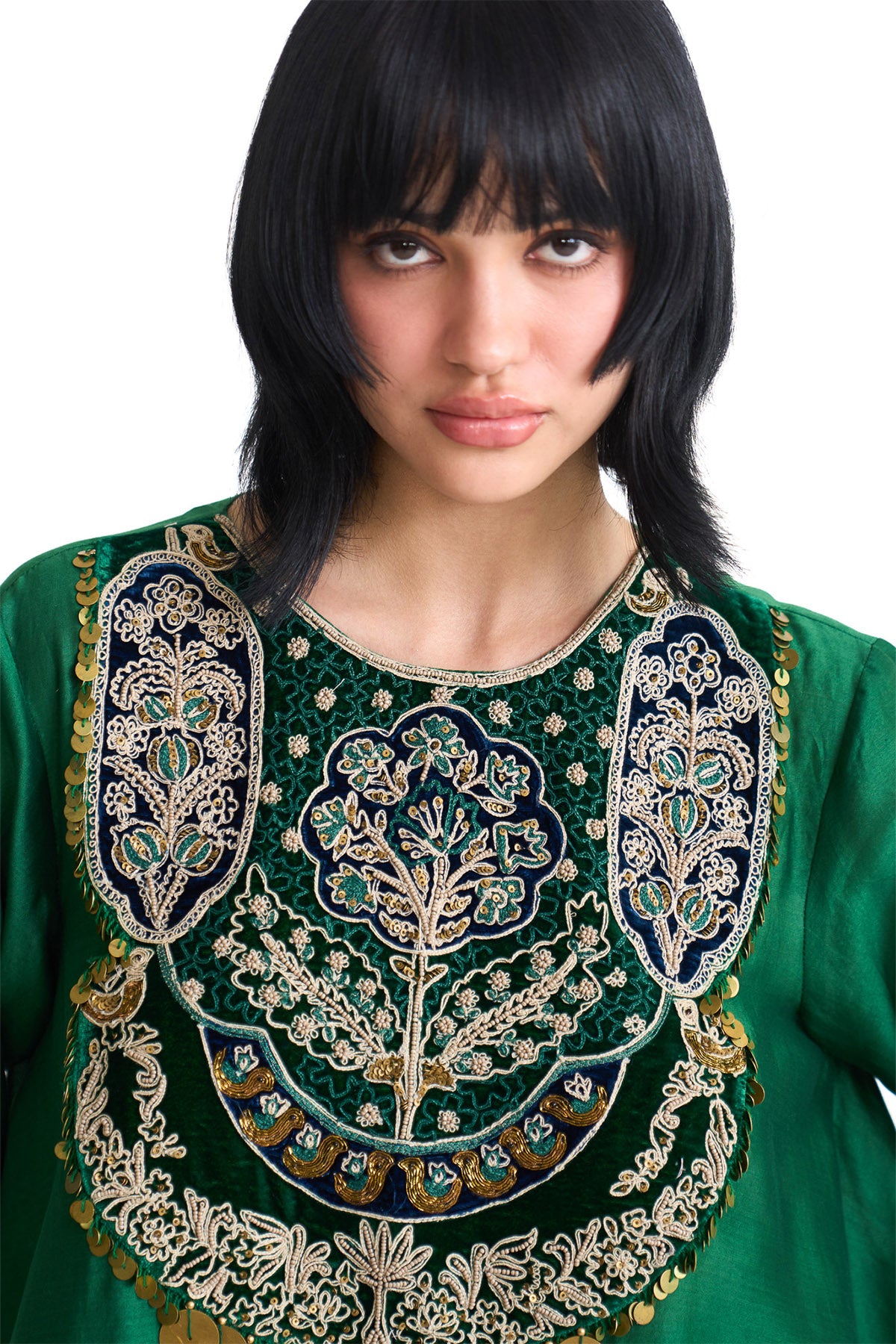 Chandni  Circular yoke salwar set