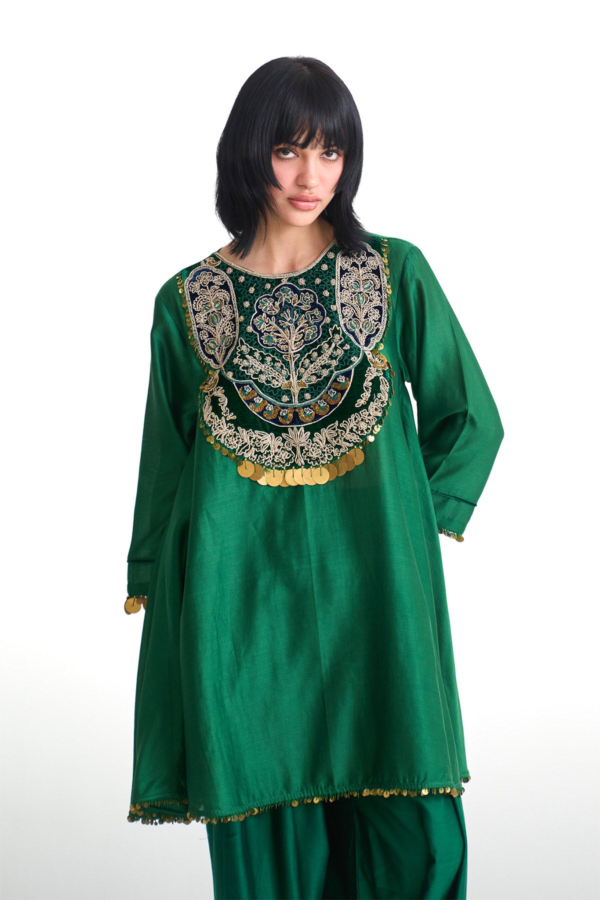 Chandni  Circular yoke salwar set