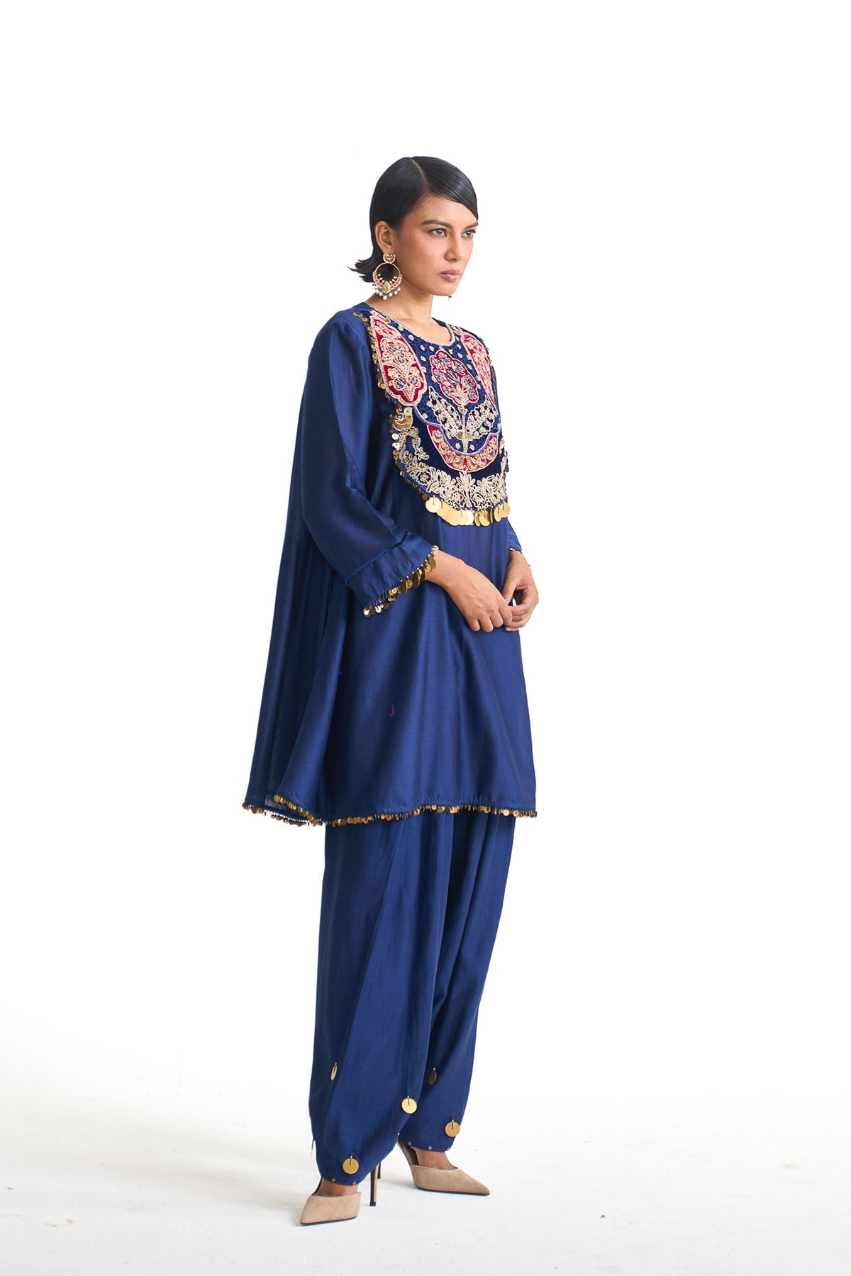 Chandni  Circular yoke salwar set