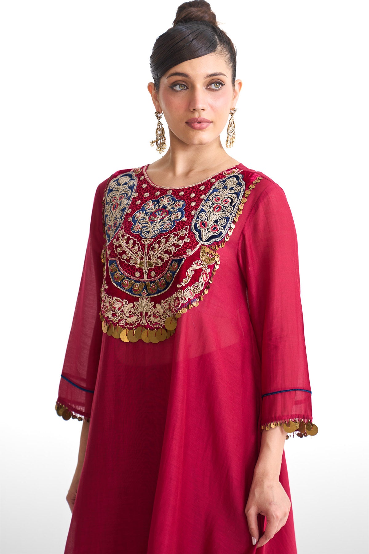 Chandni  Circular yoke salwar set