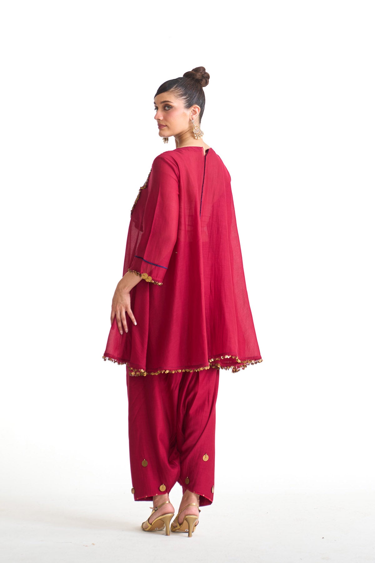 Chandni  Circular yoke salwar set