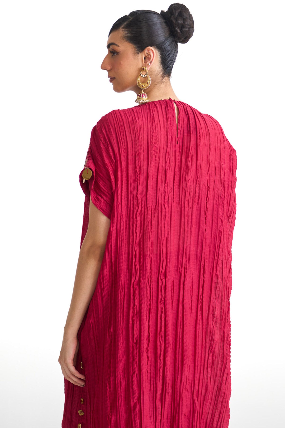 Chandni wrinkle dori tunic set